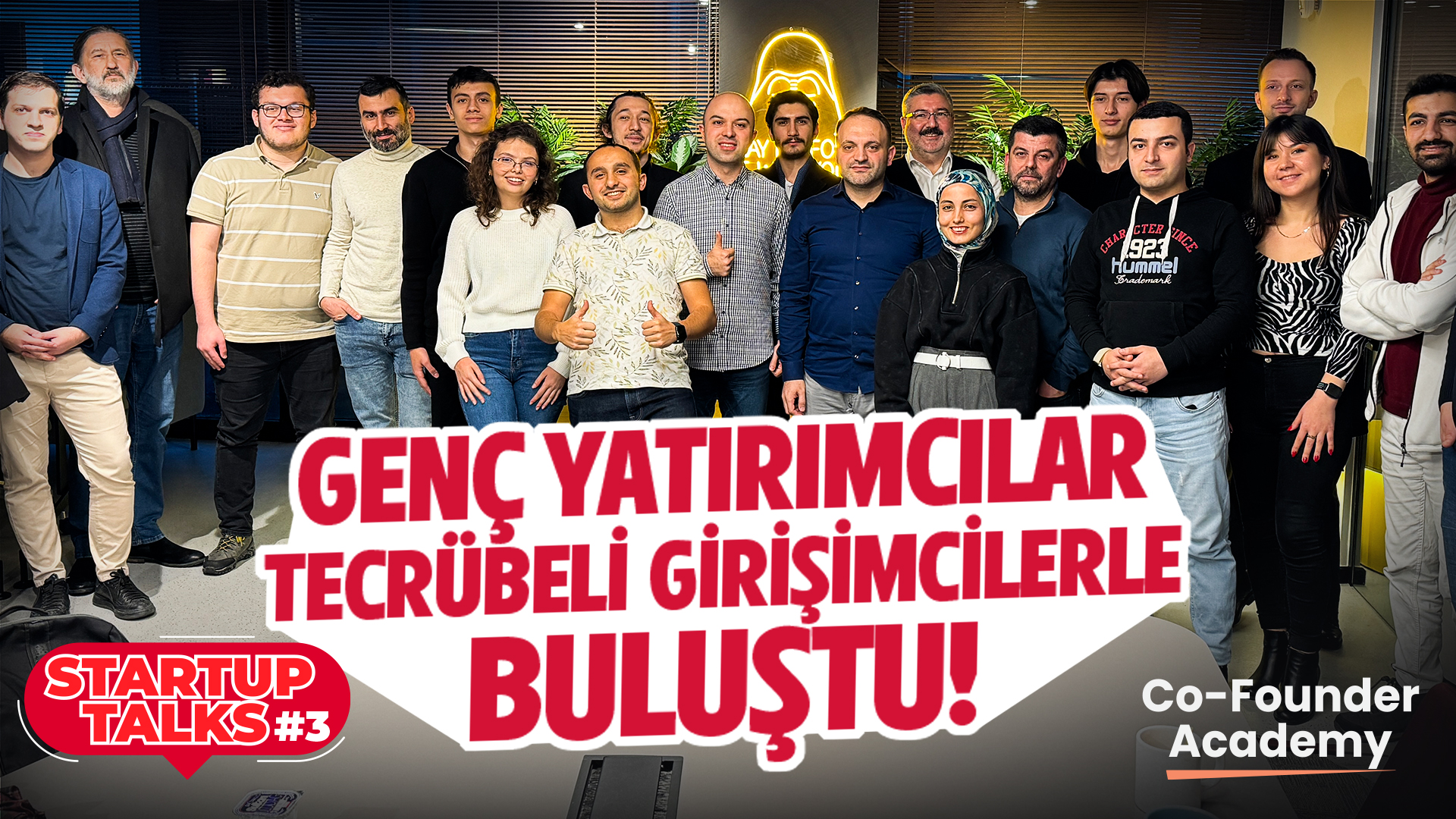 Genç yatırımcılar ile tecrübeli girişimciler buluştu!