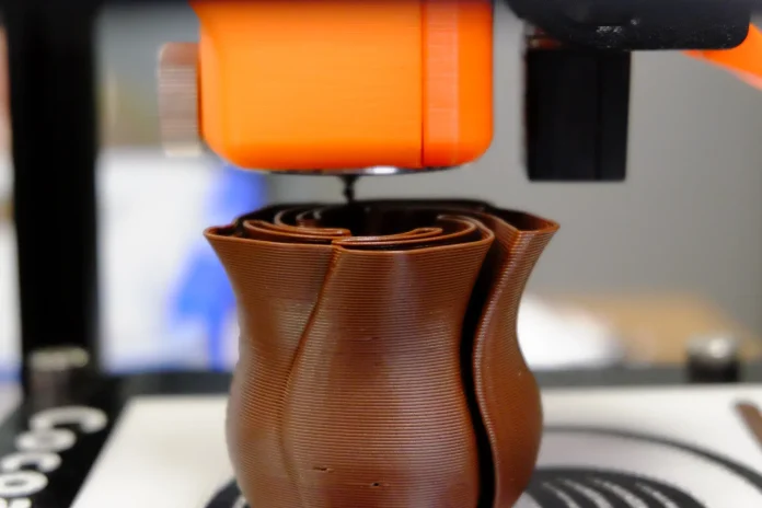 3D yazıcıda çikolata