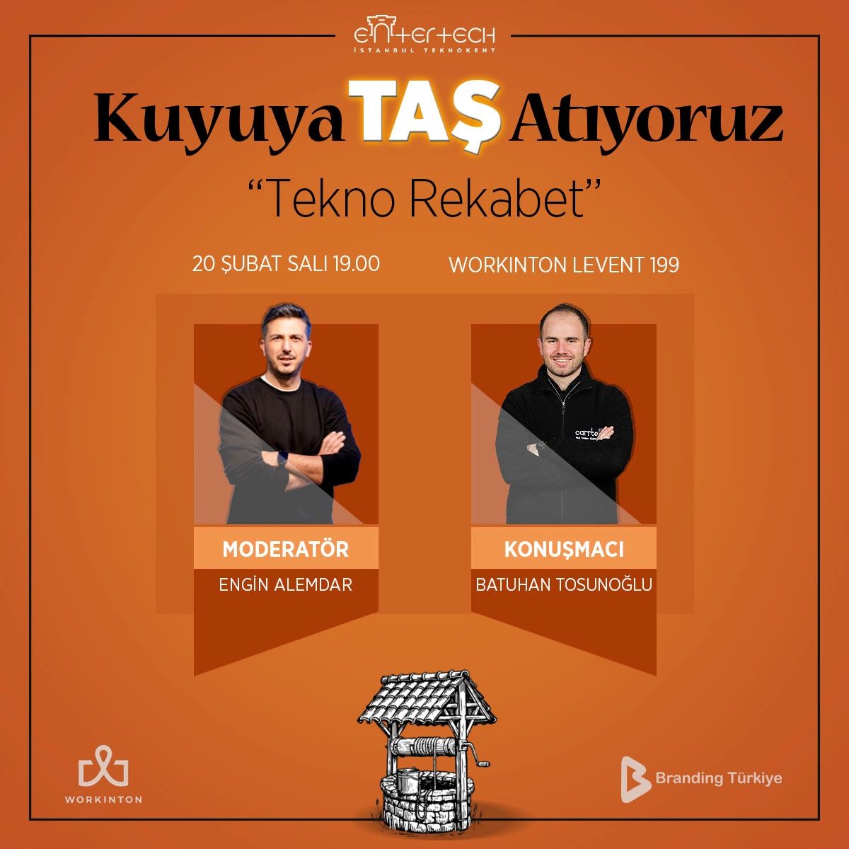 Kuyuya Taş Atıyoruz etkinliği 20 Şubat’ta!