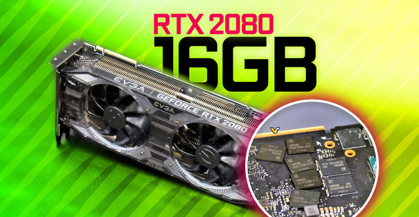 Nvidia’nın amiral gemisi RTX 2080, 16GB VRAM ile yenilendi!