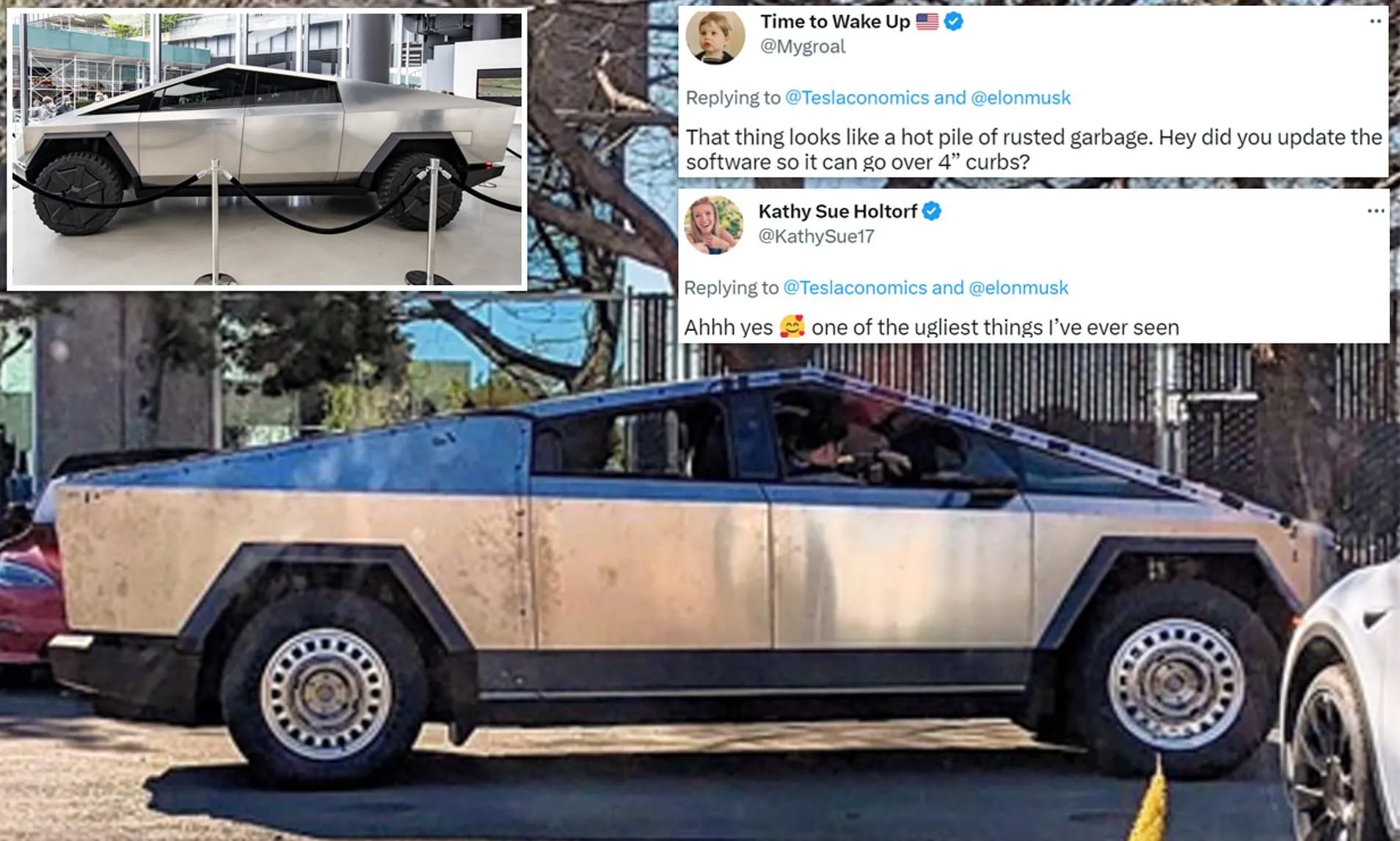 Tesla Cybertruck, zannedildiği kadar da paslanmaz değilmiş! Techinside