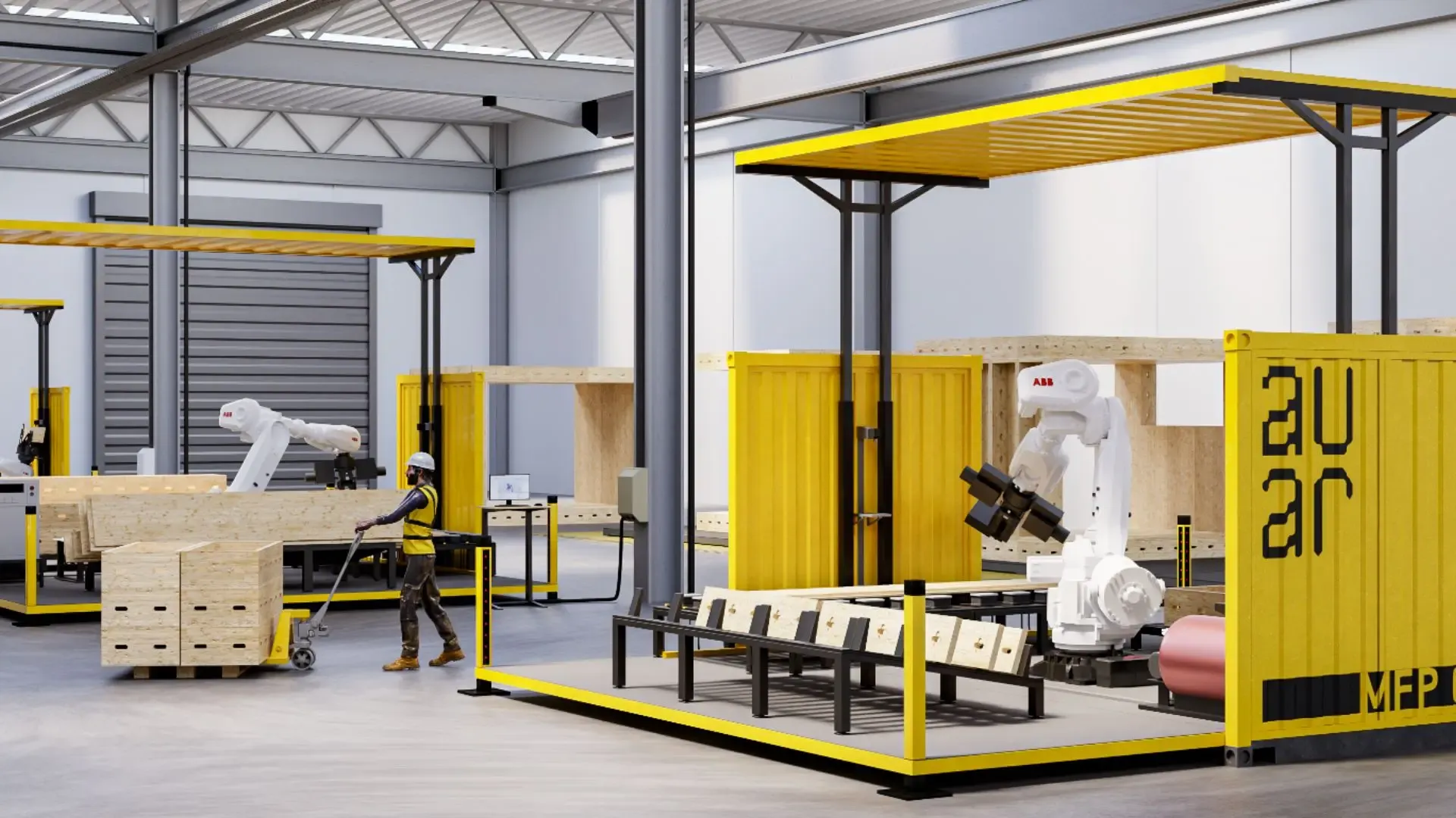 AUAR lego evler inşa edecek!