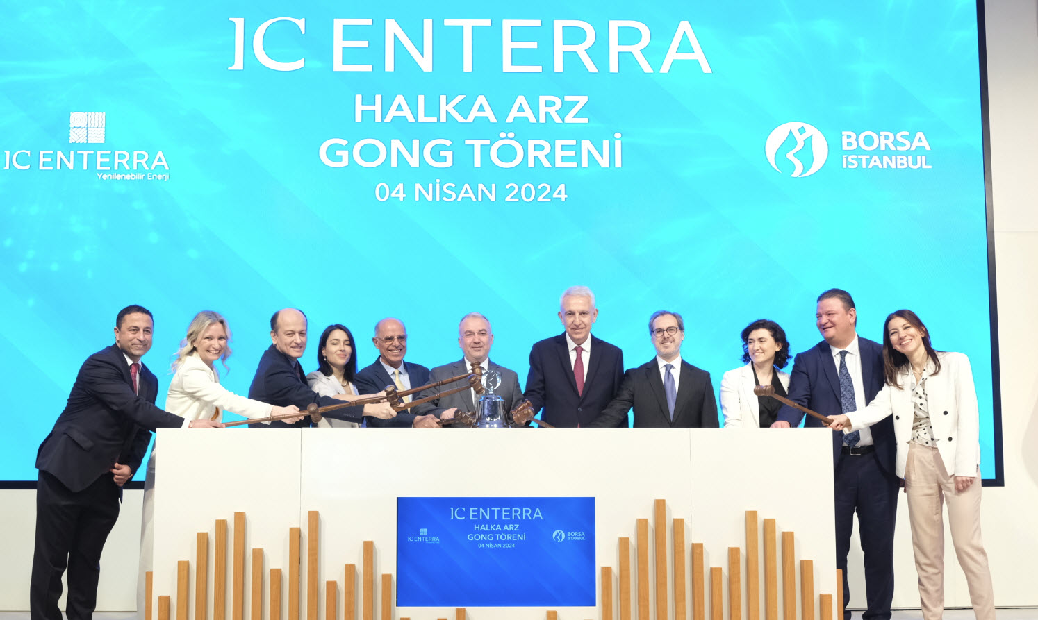 IC Enterra Yenilenebilir Enerji, Borsa İstanbul’da