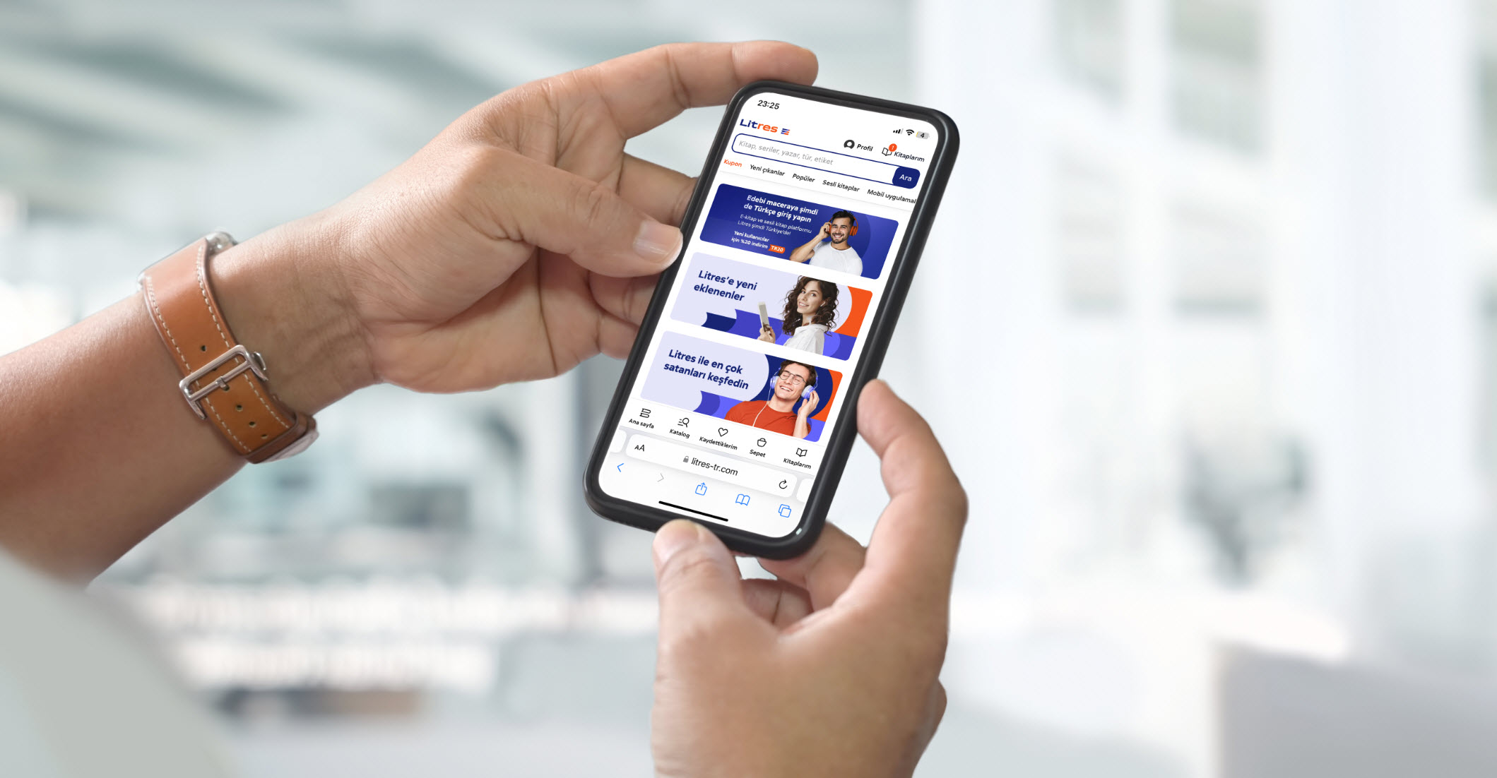 Dijital ve sesli kitap hizmeti Litres Türkiye’de
