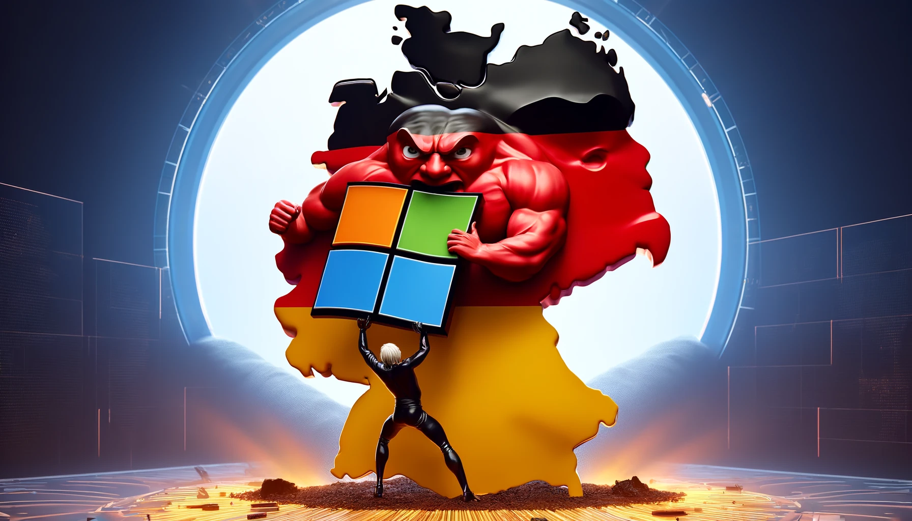 Almanya Microsoft’a veda ediyor!