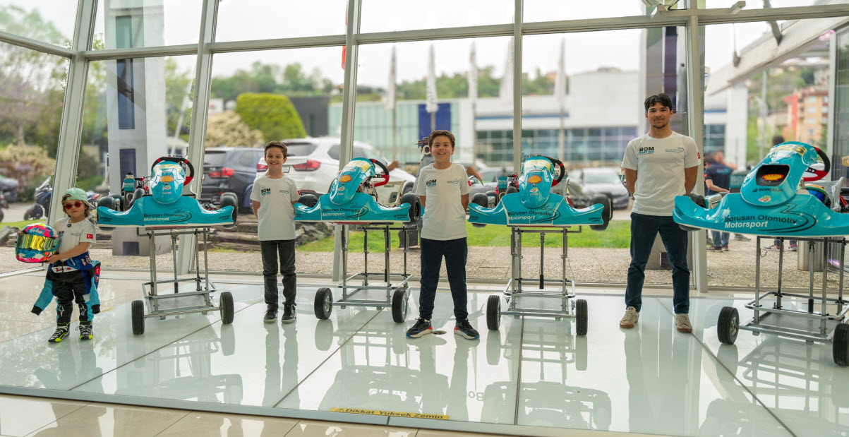 Türkiye’nin en genç karting pilotu BOM takımında yarışacak!