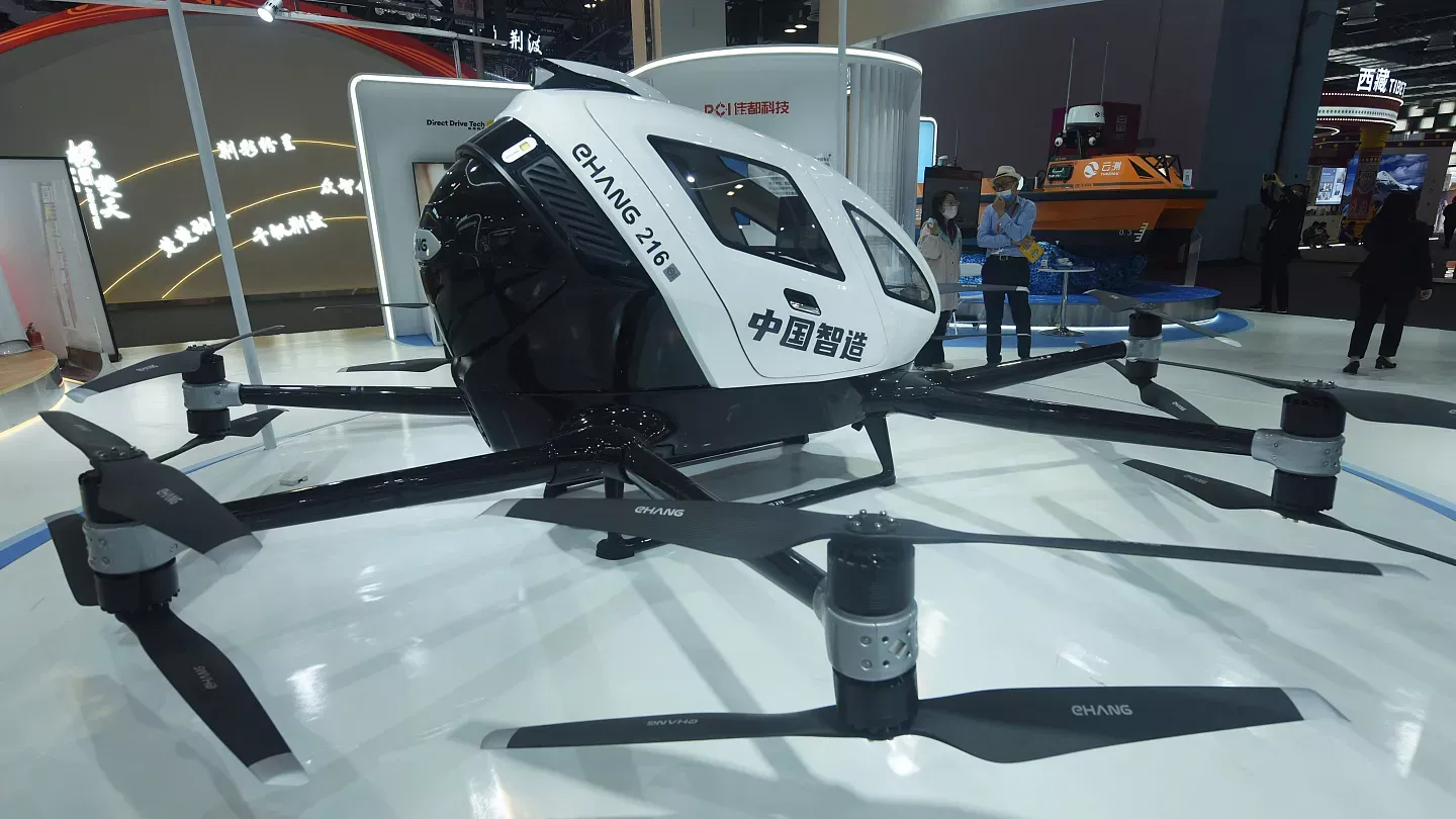 Çin uçan taksi sektöründe lider!