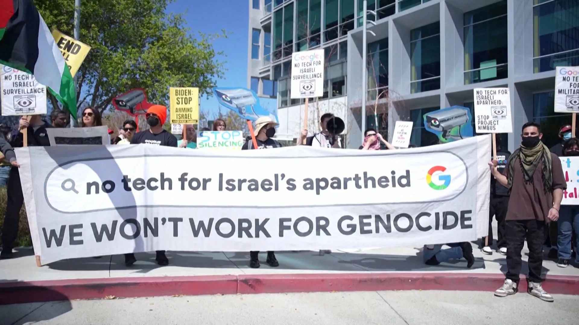 Google, İsrail karşıtı protestoya katılanları işten attı!
