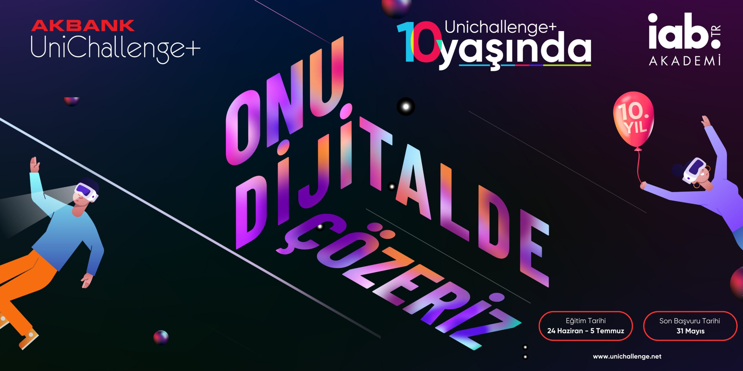 Akbank UniChallenge+ 24 Haziran’da başlıyor!