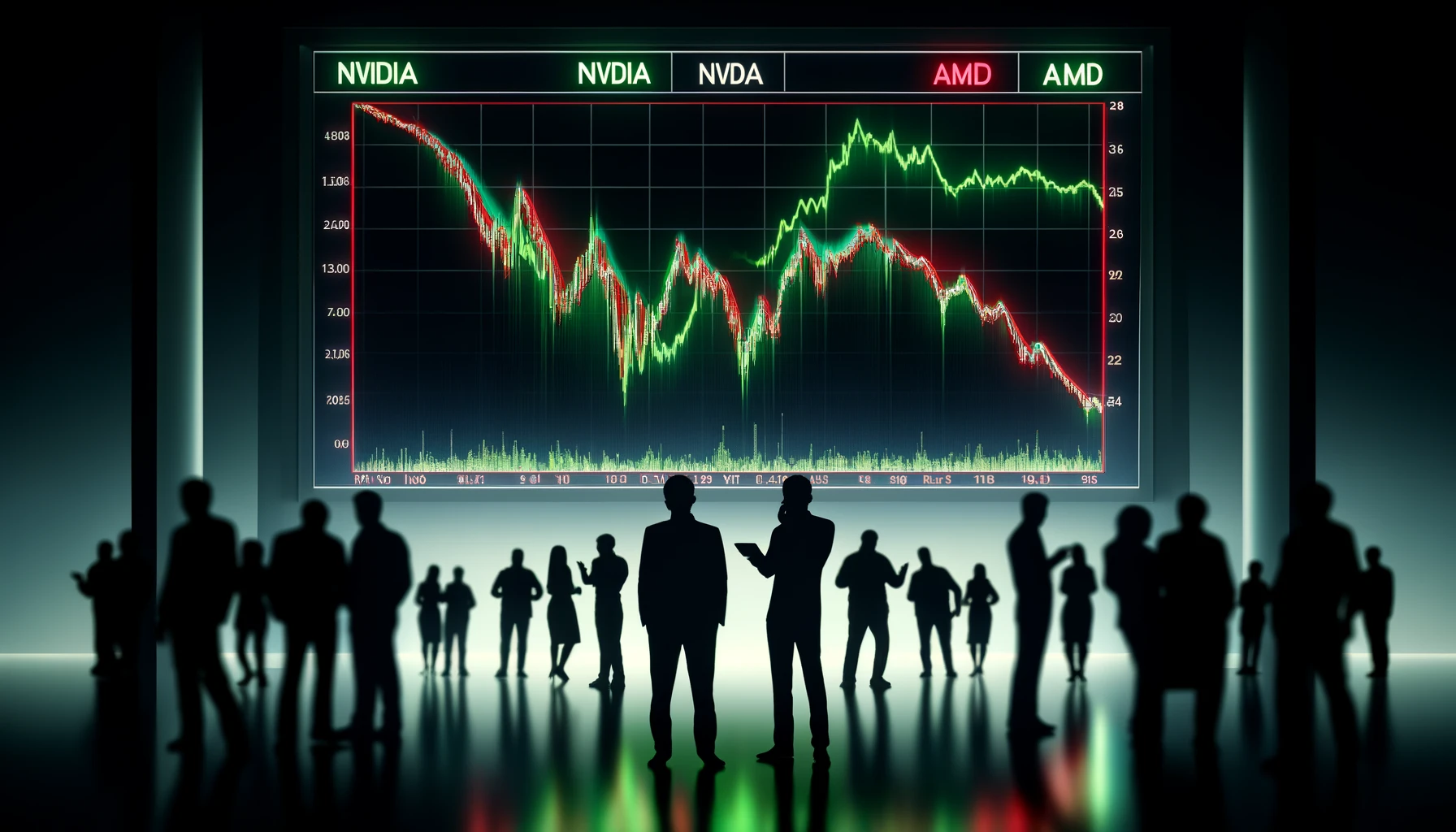 Nvidia hisseleri AMD’nin açıklamasının ardından düştü!