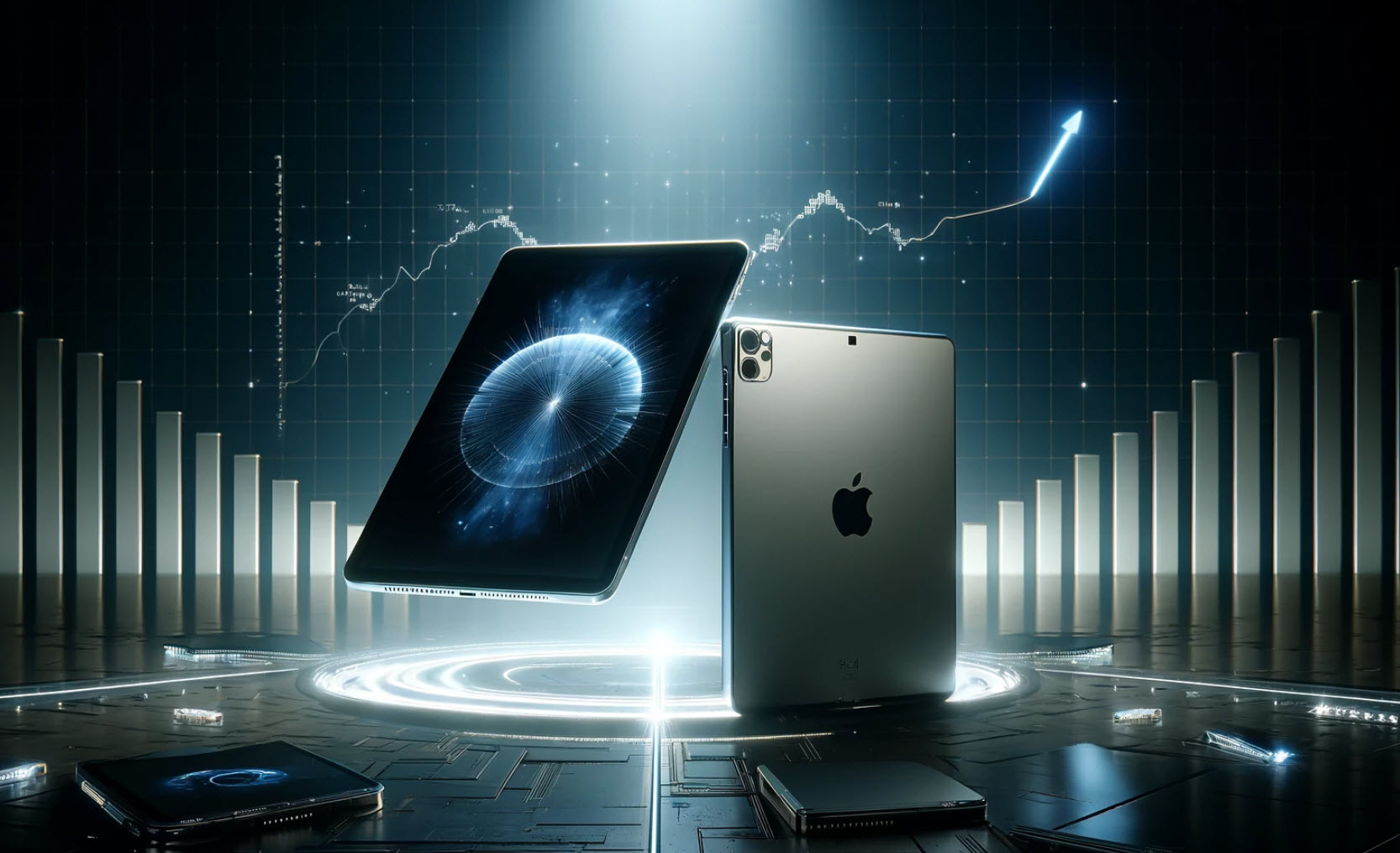 M4 işlemcili iPad Pro Apple hisselerini yükseltti!