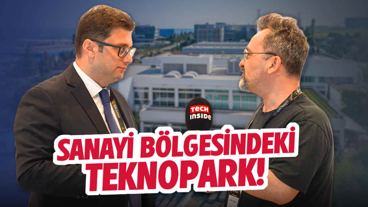 Sanayi bölgesinin içinde bir Teknopark!