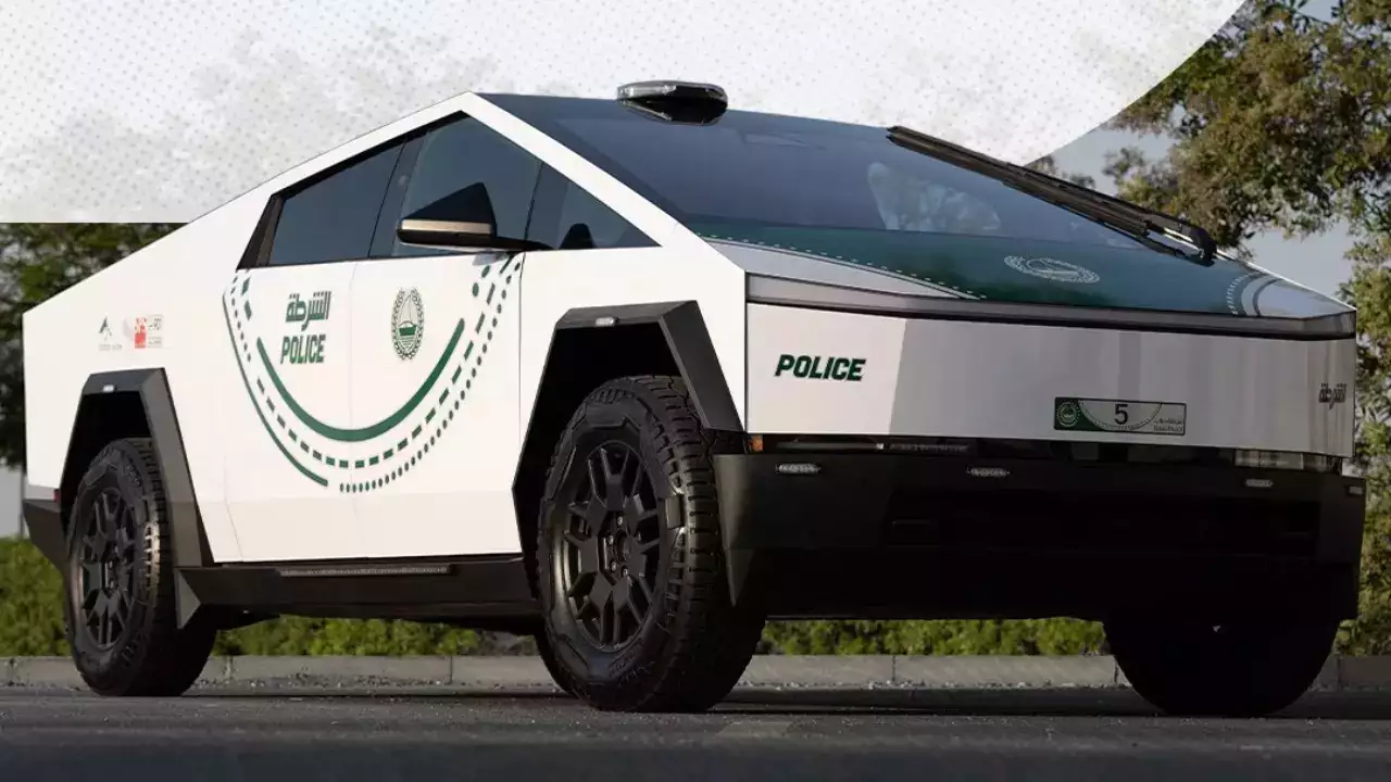 Dubai polisi filosuna Tesla Cybertruck ekledi!