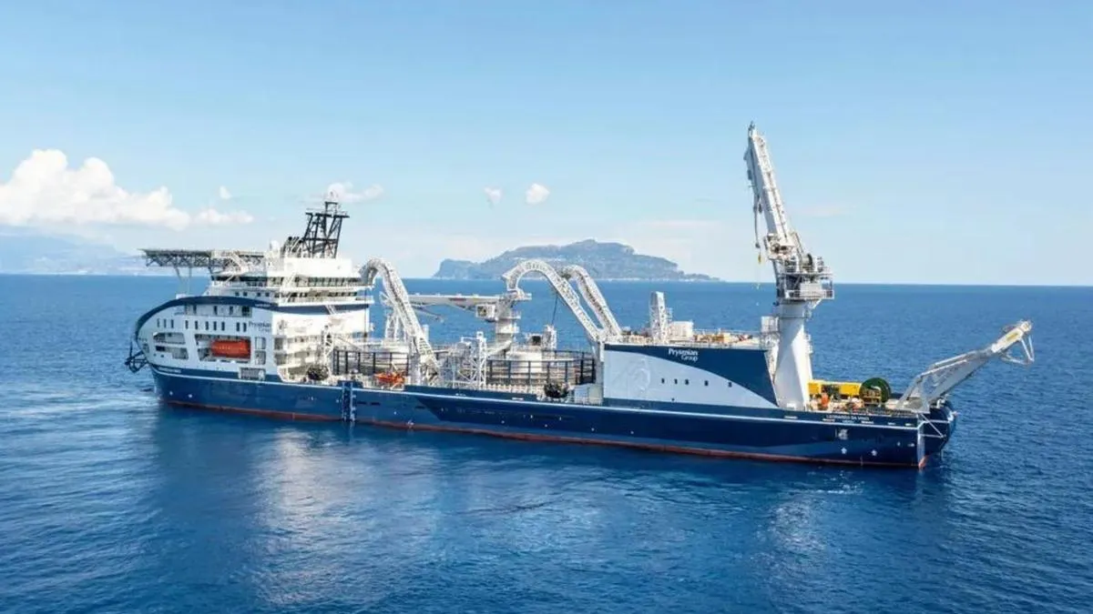 En derin deniz altı kablosu rekor kırdı!