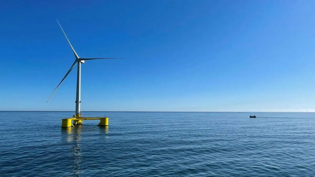 Yüzen rüzgar santrali Stockholm için güç sağlayacak!