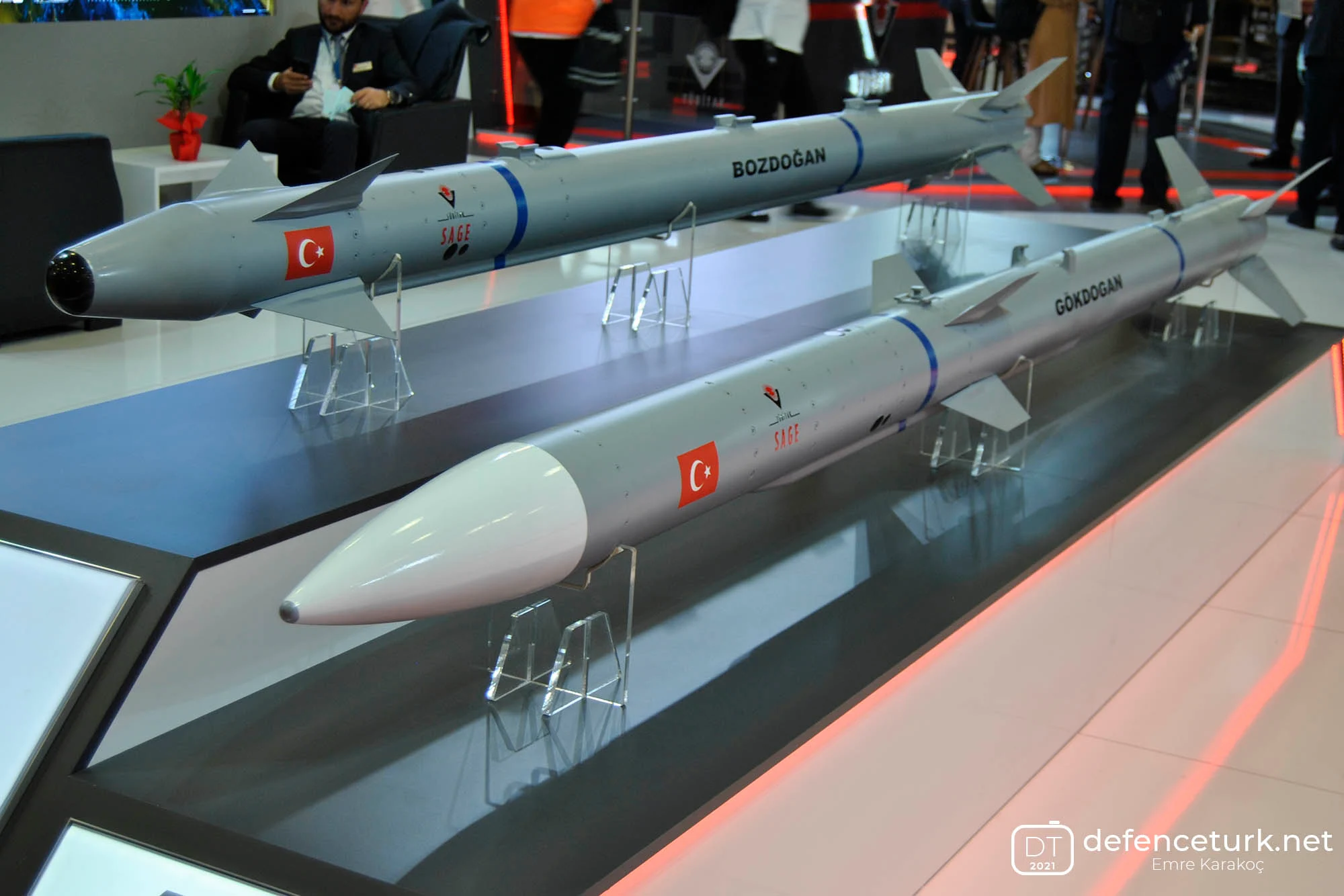 GÖKDOĞAN, hedef uçağı vurup düşürdü