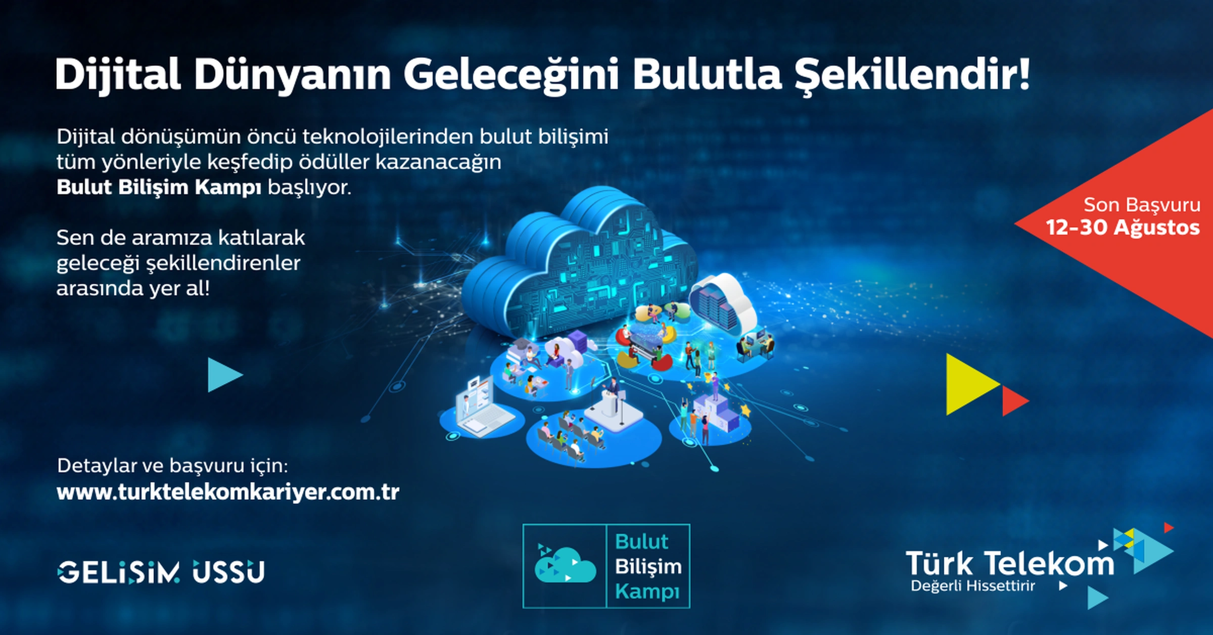 Türk Telekom Bulut Bilişim Kampı başvuruları başladı