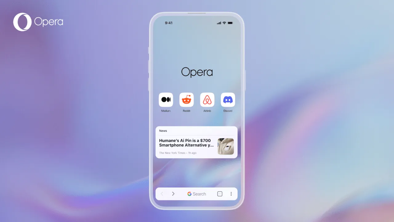 Yapay zeka odaklı tarayıcı Opera One iOS’ta kullanıma sunuldu!
