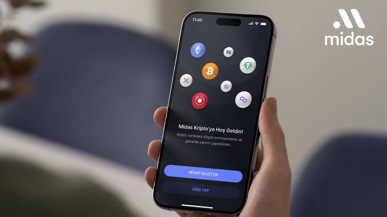 Midas, kripto alım satım hizmeti sunmaya başladı