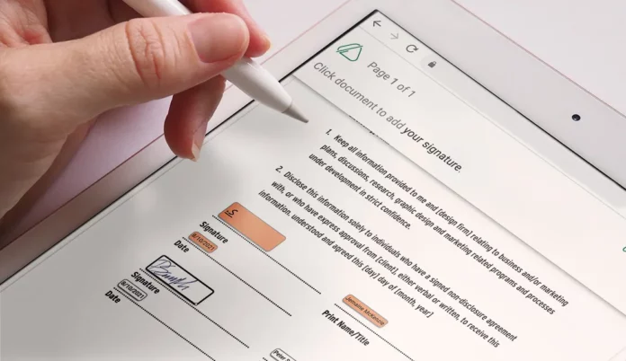 PDF belgesi imzalama