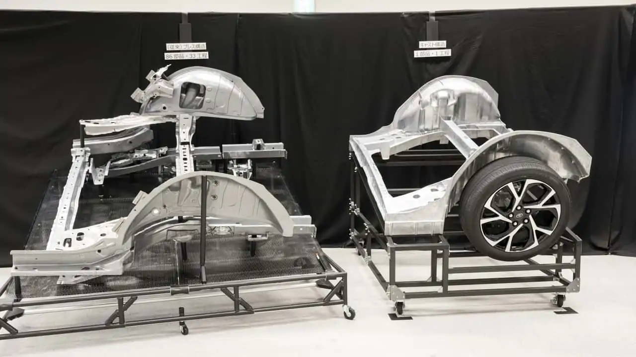 Toyota Gigacasting yöntemini kendi araçlarında kullanacak