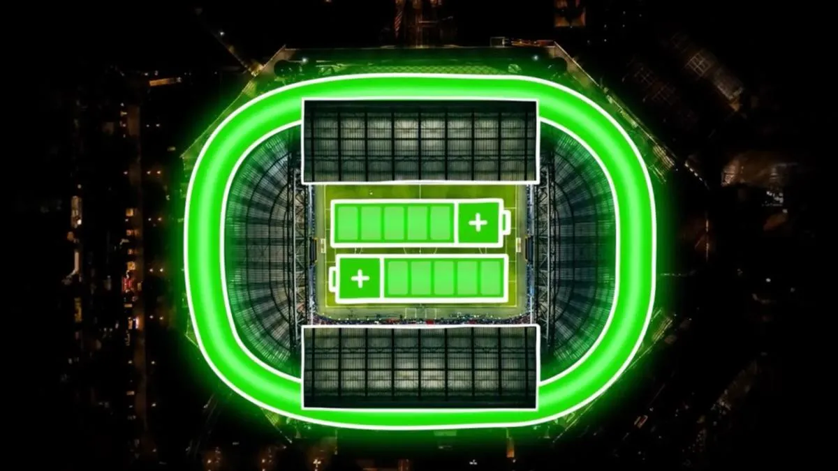 Yenilenebilir enerji futbol maçlarında kullanıldı!