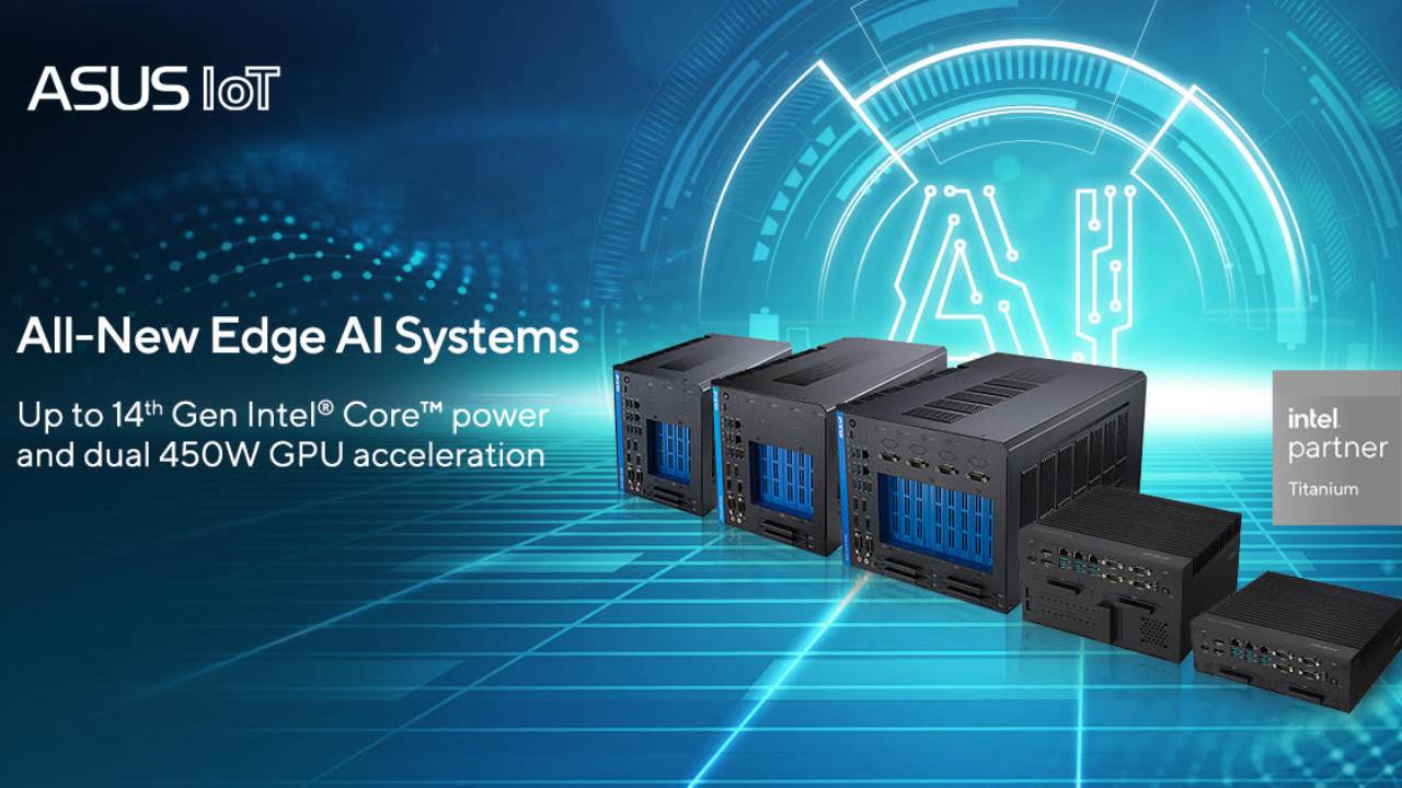ASUS, 14. Nesil Intel Core destekli PE Serisi Edge AI bilgisayarlarını tanıttı