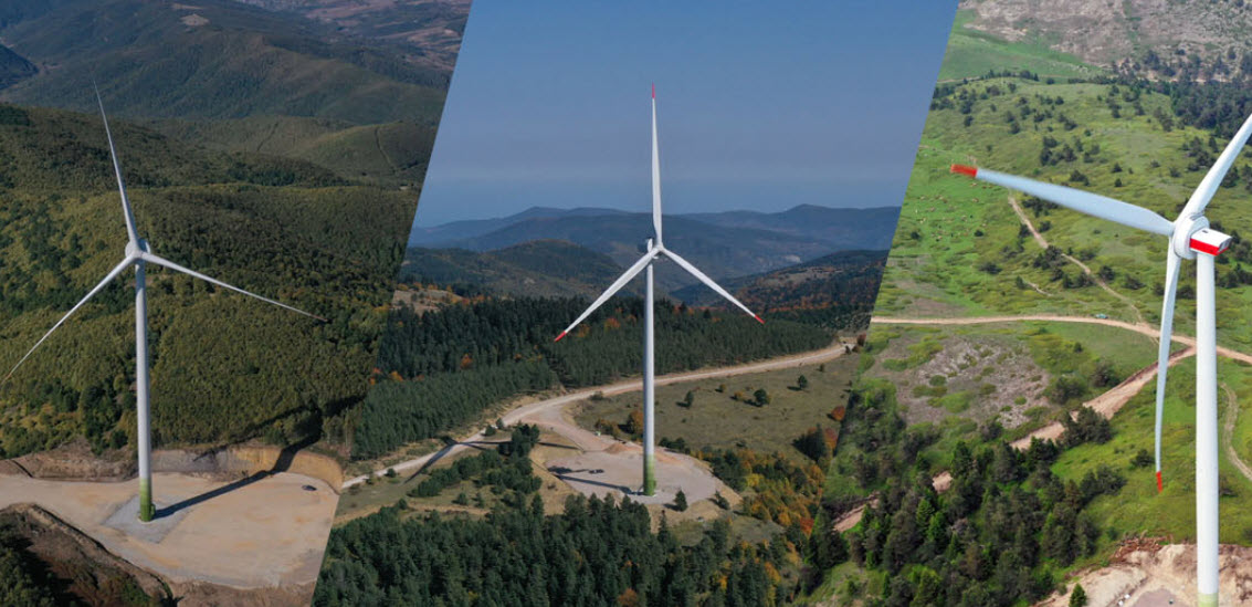 Türkiye’nin en büyük kanatlı rüzgâr santrali kuruluyor