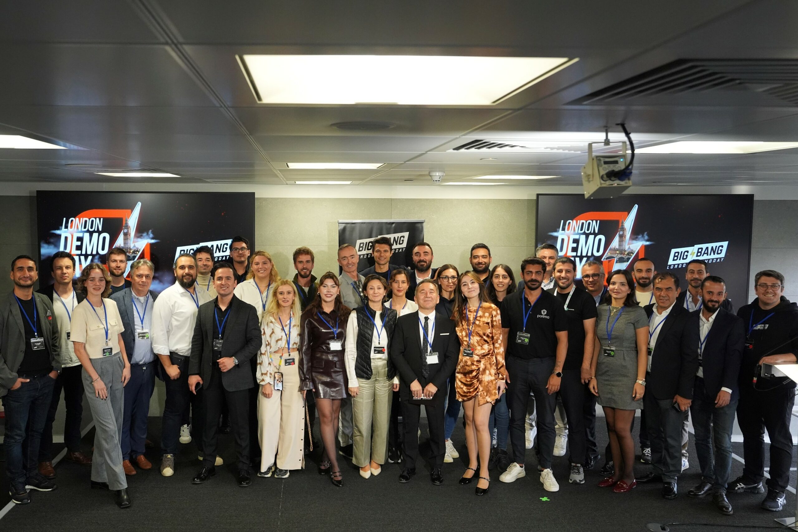 Yerli girişimciler, Big Bang Londra Demo Day etkinliğinde yatırımcılarla bir araya geldi