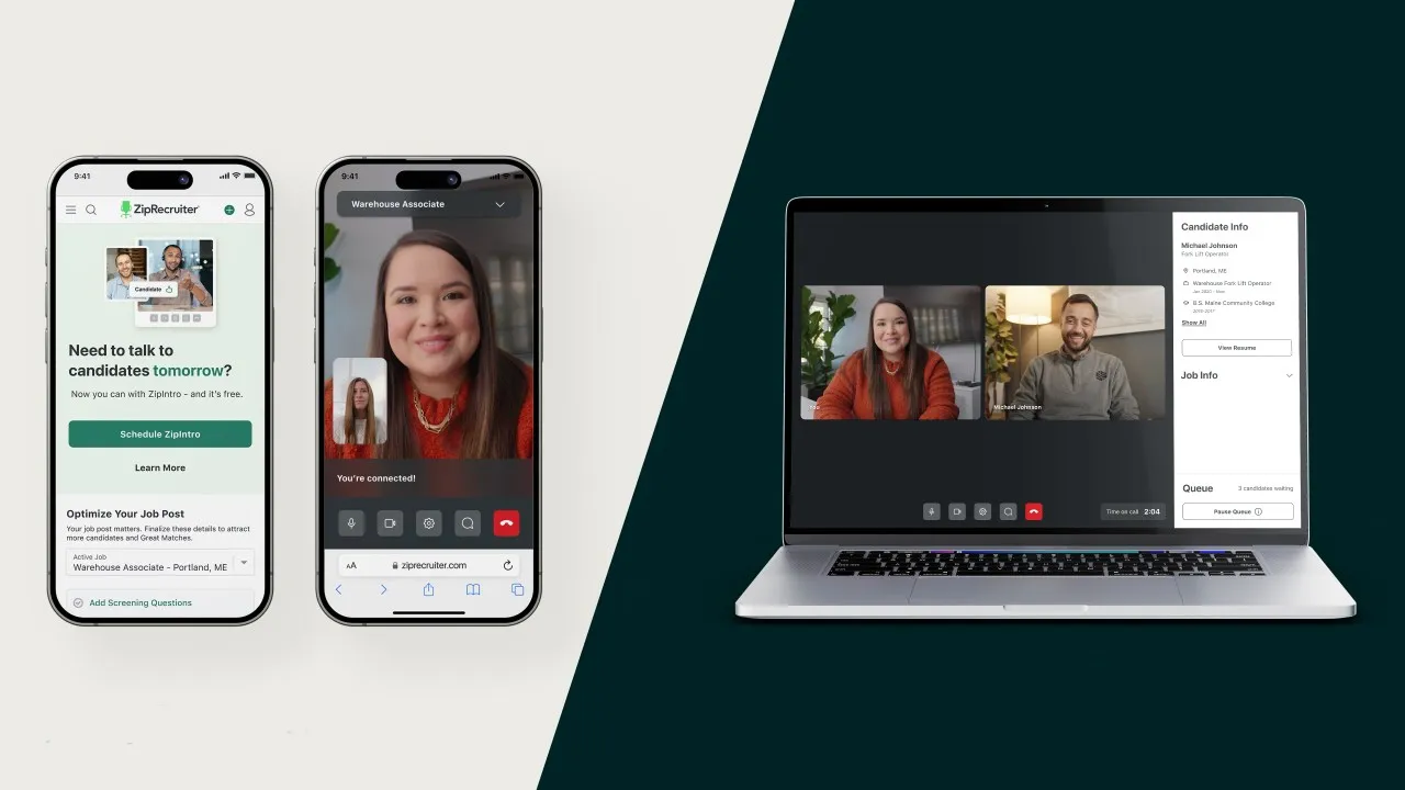 ZipRecruiter, iş görüşmelerini daha verimli hale getirecek aracını tanıttı!