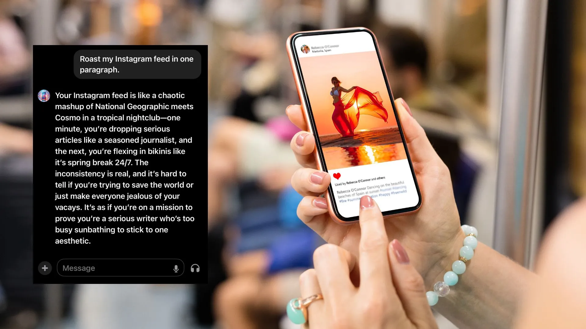 ChatGPT Instagram akışını eleştiriyor