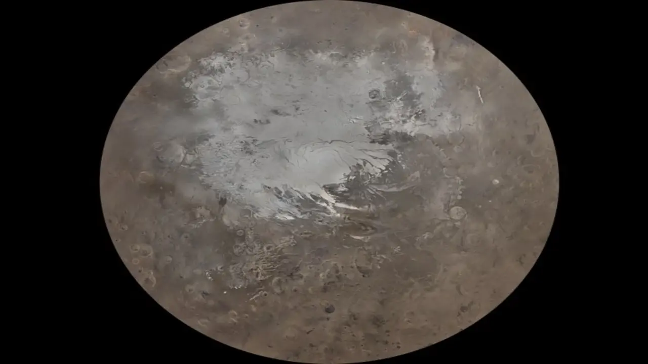 Mars’ın yüksek çözünürlüklü haritası yayınlandı!