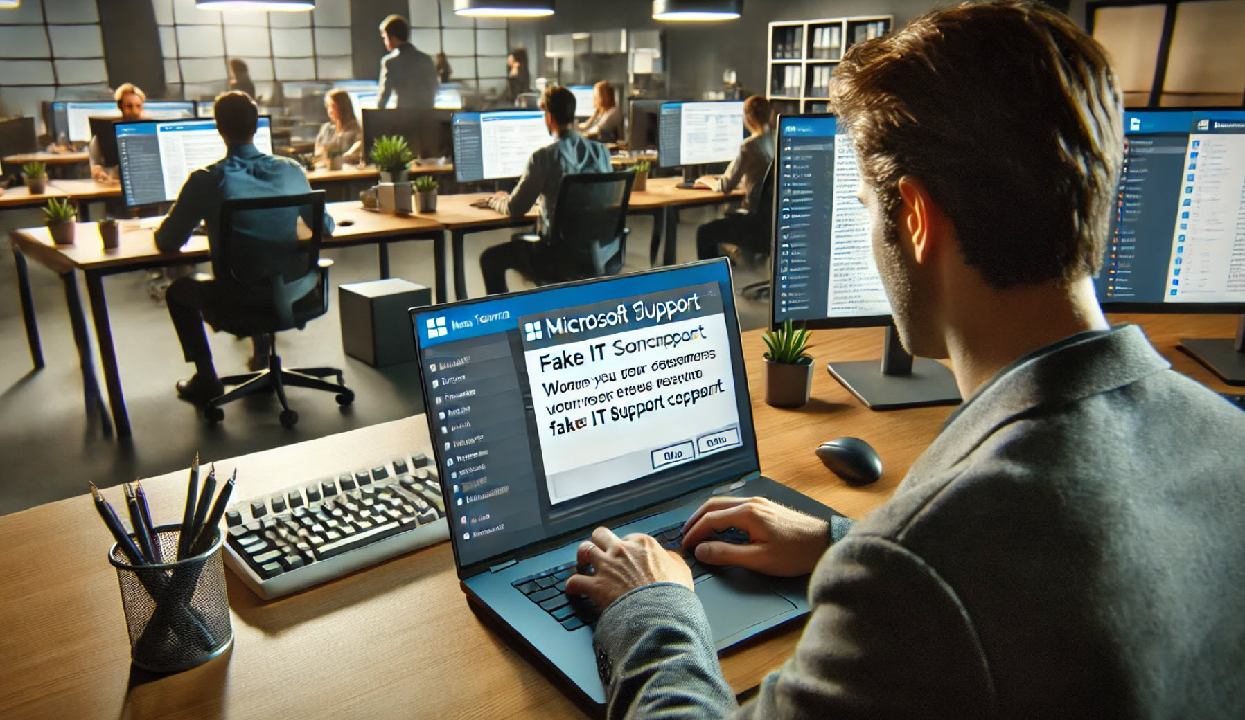 Microsoft Teams Destek Ekibi aslında hacker olabilir!