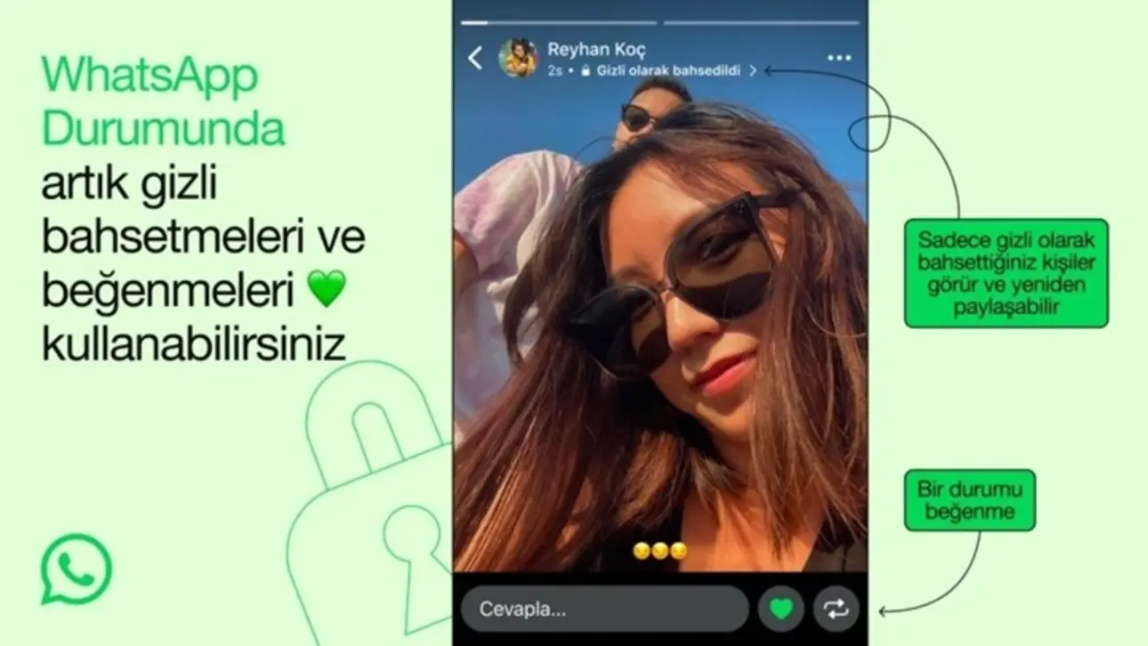 WhatsApp durumlarına yeni özellikler geldi!