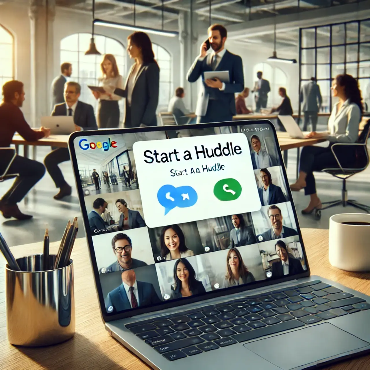 Google Chat, rekabetteki yerini Huddles ile güçlendirecek!
