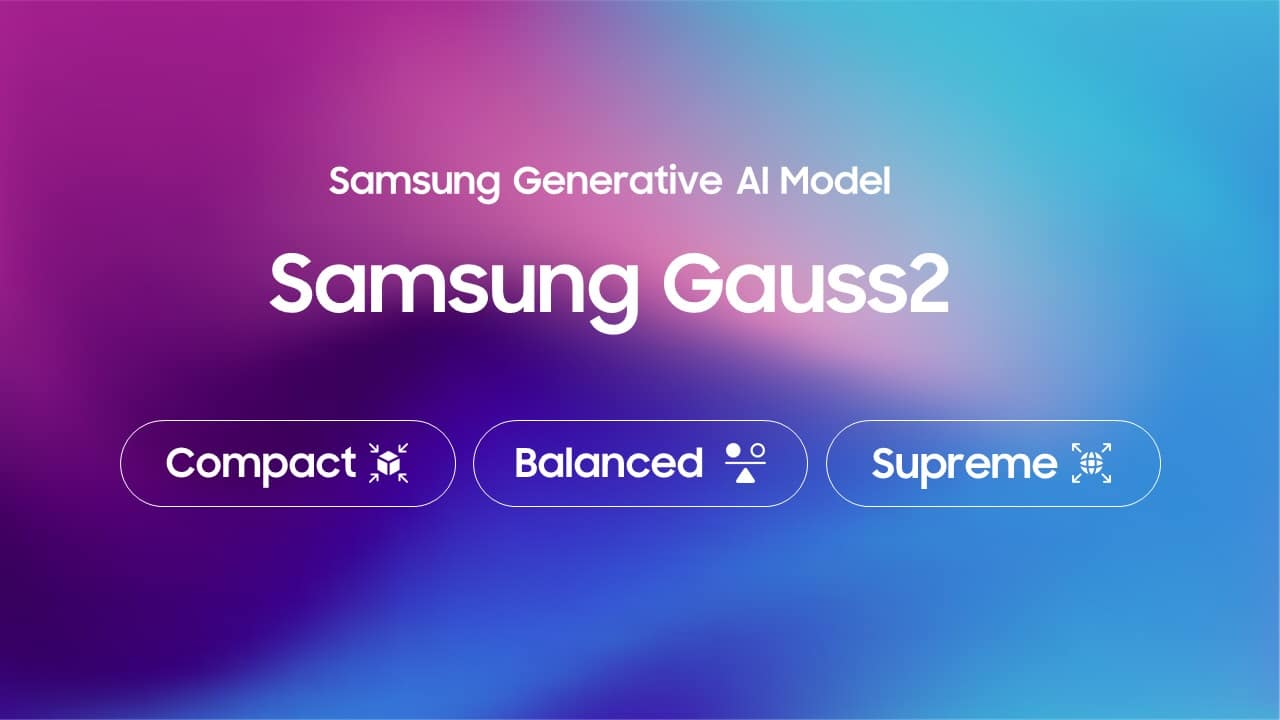 Samsung, yeni nesil yapay zeka Modeli Gauss 2’yi tanıttı