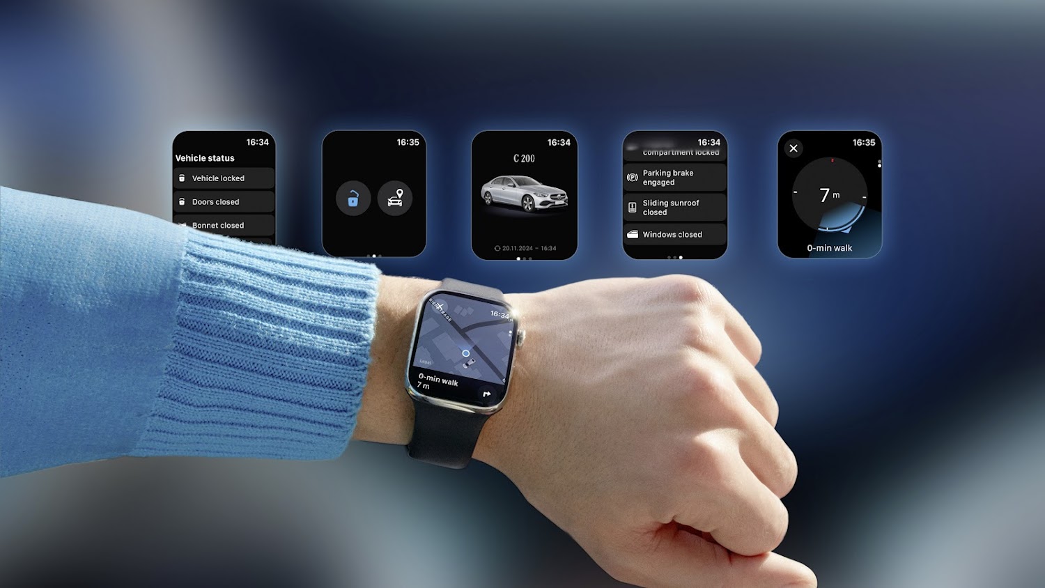 Mercedes-Benz’den Apple Watch için yeni uygulama