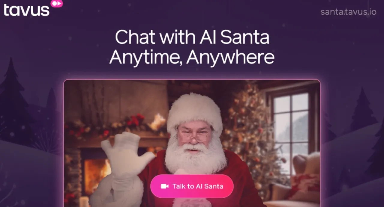 Tavus, yapay zeka tabanlı Noel Baba’sını tanıttı!