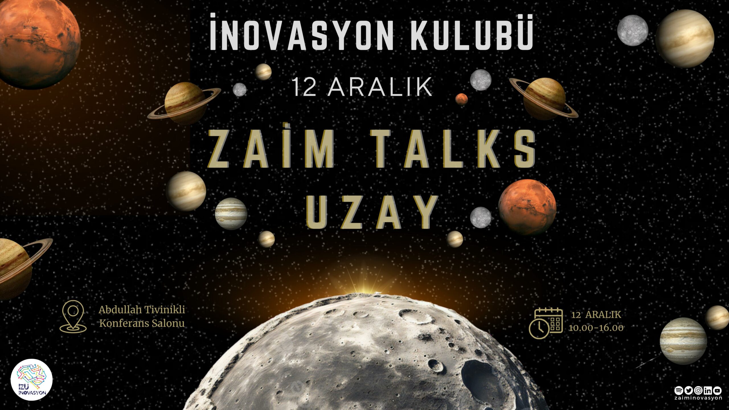 ZaimTalks UZAY gençlerle buluşuyor !  