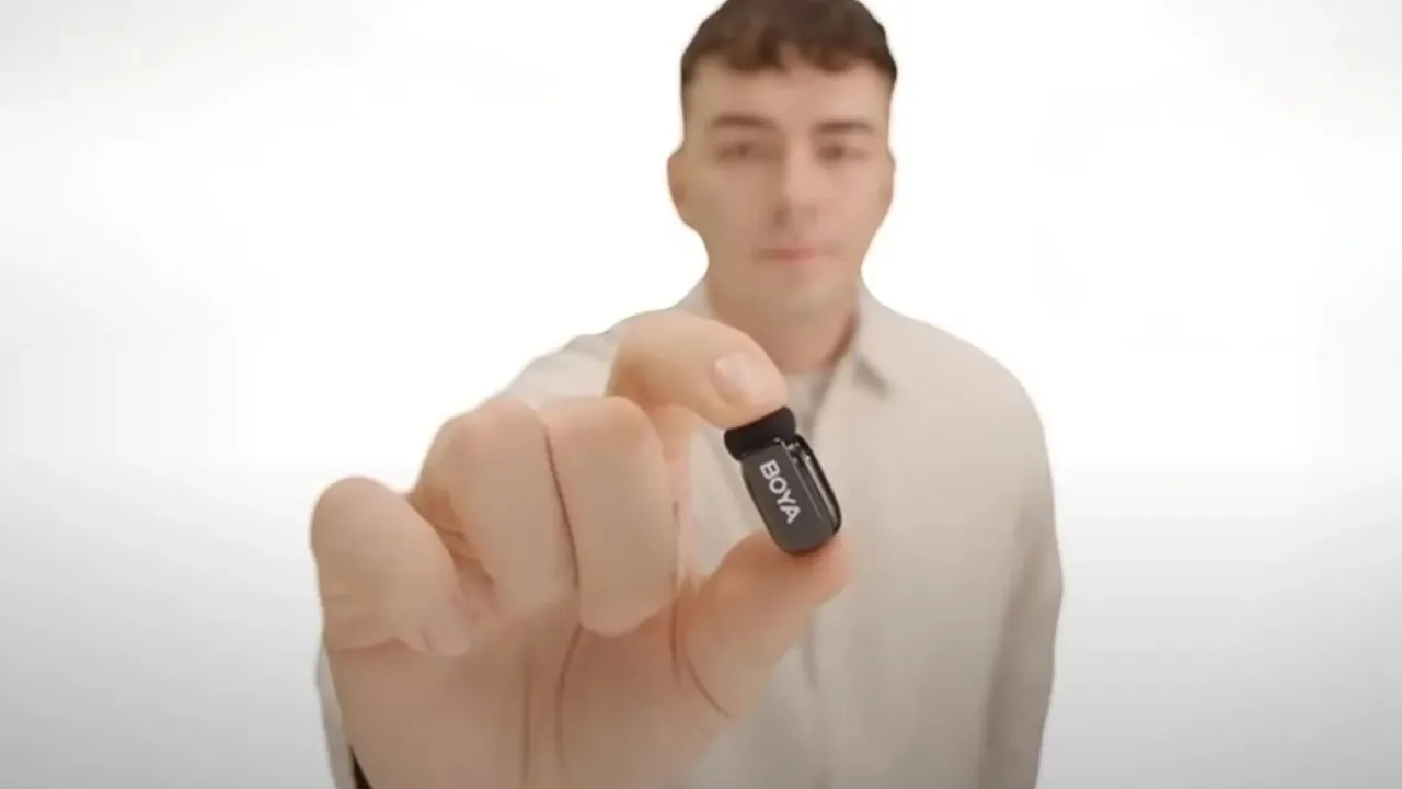 Dünyanın en küçük kablosuz mikrofonu görücüye çıktı!