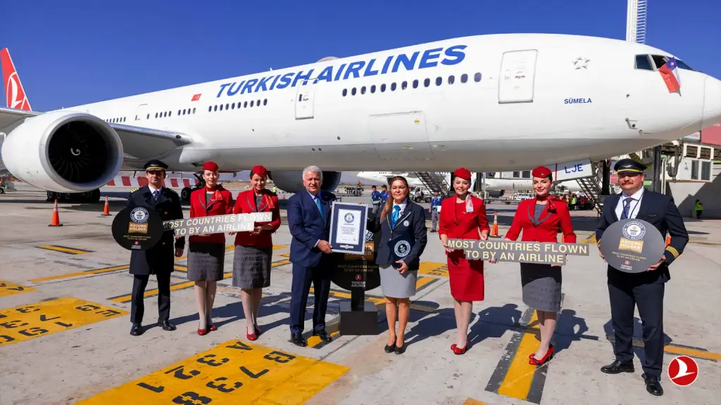 Türk Hava Yolları, Guinness Dünya Rekorları Kitabı’na girdi!