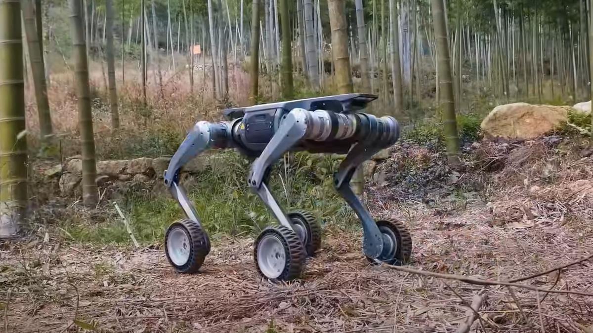 Yeni robot hareket sistemi zorlu koşullarda çalışıyor!