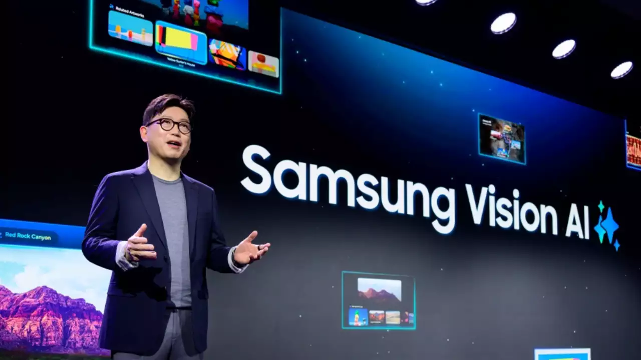 Samsung CES 2025’te yapay zeka tabanlı yeni TV özelliklerini tanıttı
