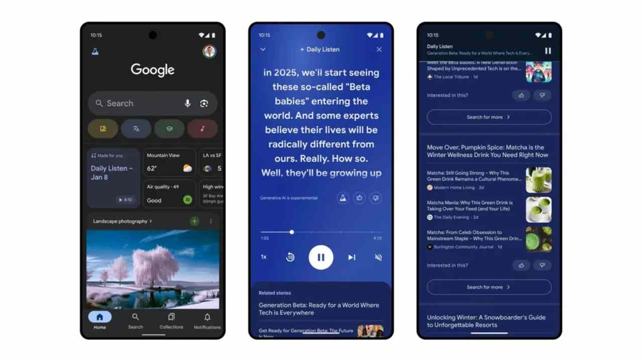 Google’dan Yeni kişiselleştirilmiş podcast özelliği: Daily Listen