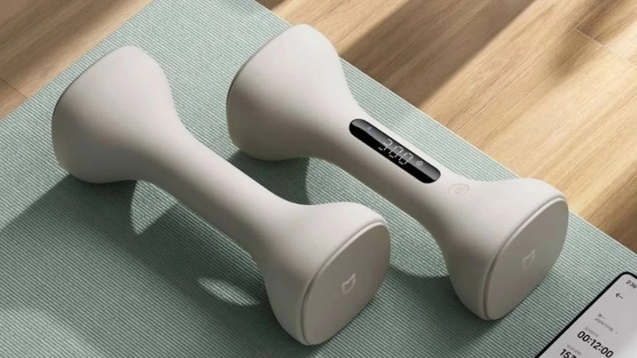 Xiaomi’den akıllı spor ekipmanı: Mijia Smart Dumbbells tanıtıldı!