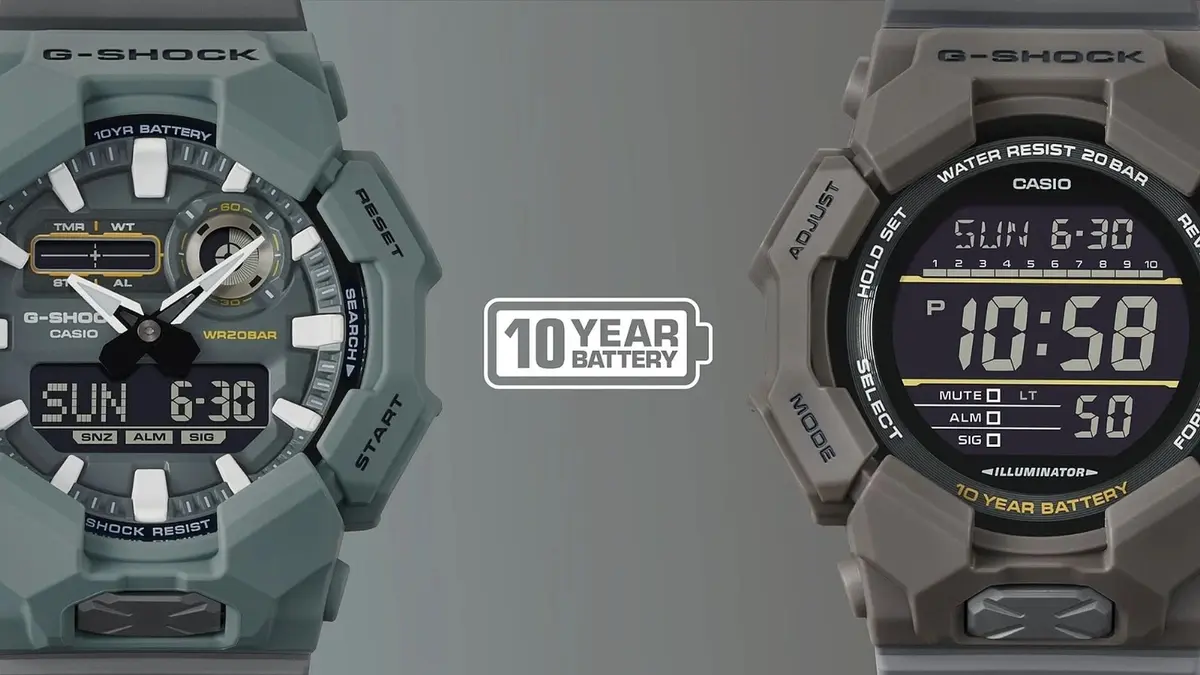 Casio, doğa dostu G-Shock Urban Utility serisini tanıttı!
