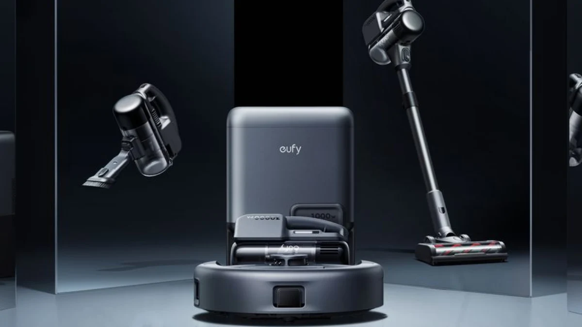 Robot süpürgeye dönüşen dikey süpürge tasarlandı!