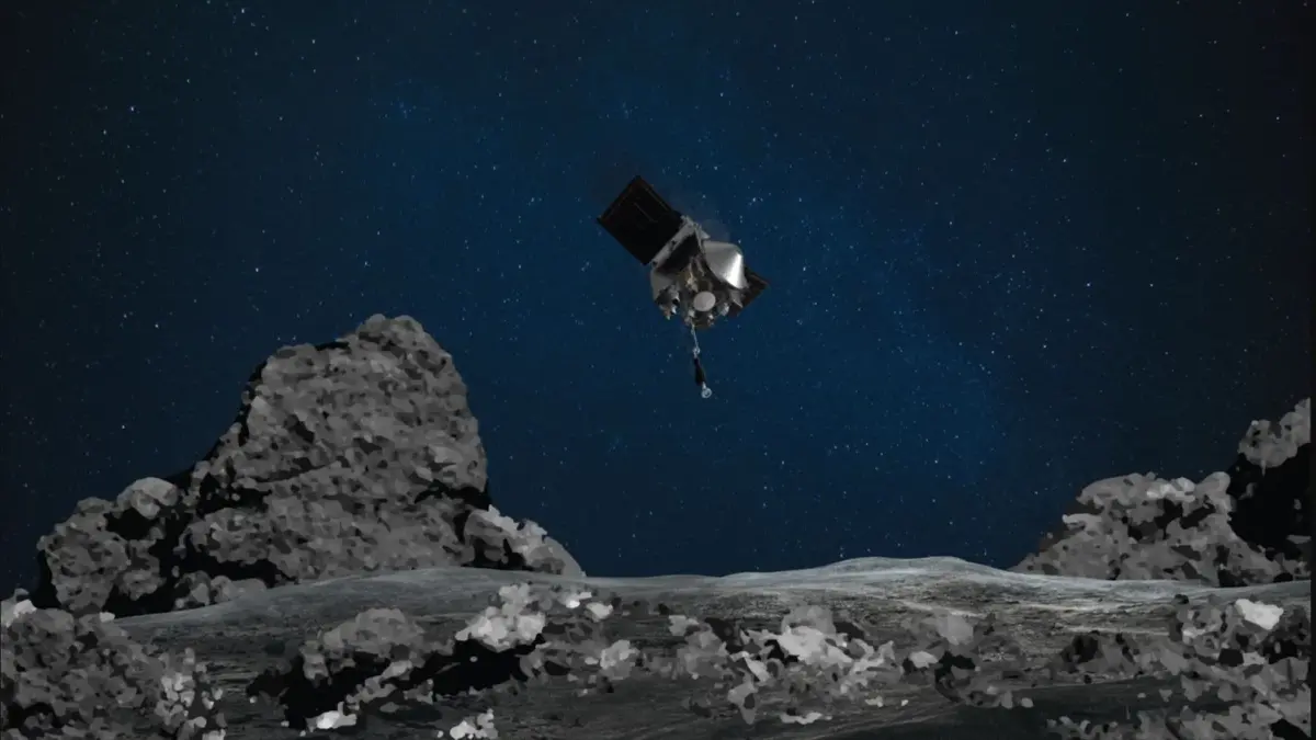 NASA, Bennu asteroidinde yaşamın temel bileşenlerini buldu!