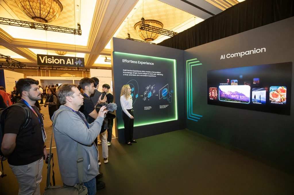 Samsung Vision AI videosu yenilikleri vurguluyor