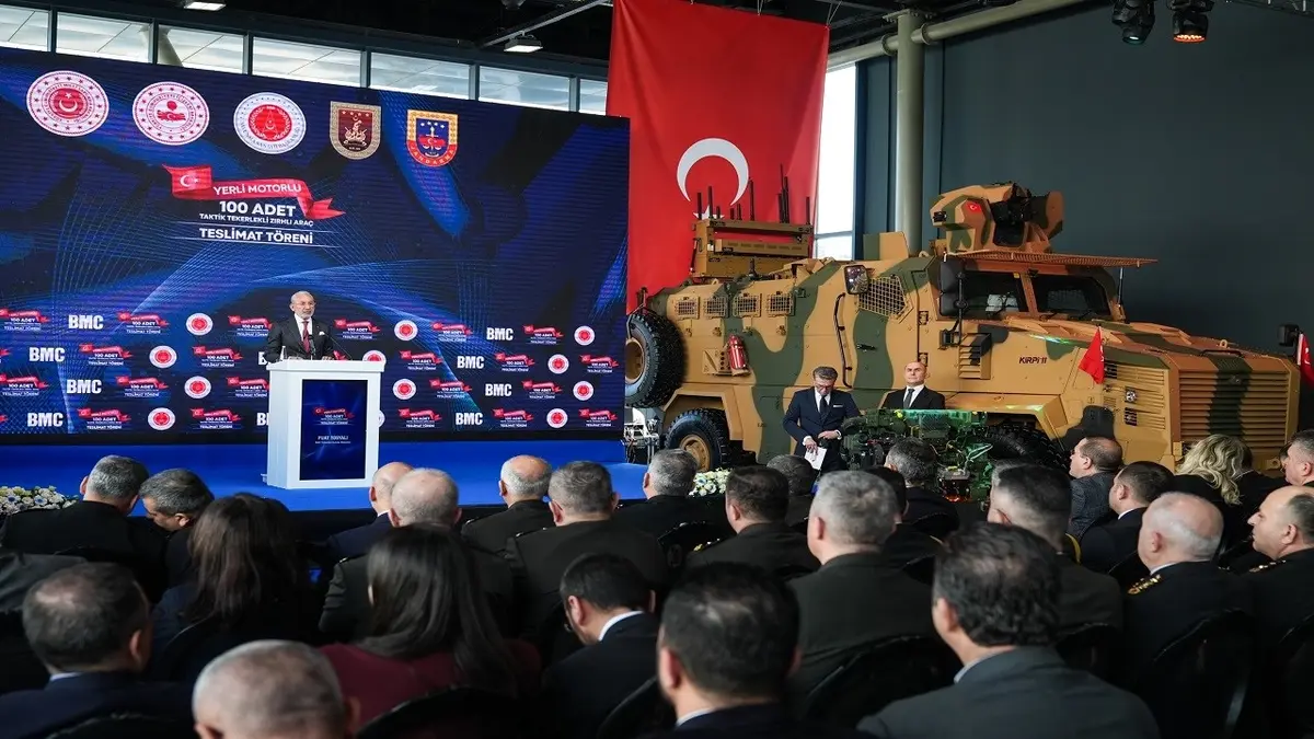 BMC, yerli motorlu 100 zırhlı aracın teslimatını yaptı!